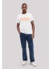 F4NT4STIC T-Shirt Knut & Jan Hamburg Noorden Collegiate in weiß