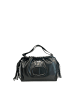 Twinset Schwarz PU Damen Schulter Tasche