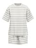 Tom Tailor Shorty Kenmare in grau-hell-Ringel