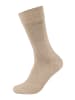 camano Socken für Damen und Herren Businesssocken Komfortbund Bequem Langlebig Baumwolle Soft  mit verstärktem Fersen- und Zehenbereich 4er Pack ca-soft in tiger's eye