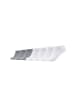 camano Sneakersocken 7er Pack white grey
