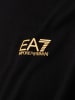 EA7 T-Shirt in schwarz