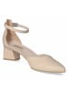 Paul Green Riemchenpumps in beige
