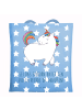 Mr. & Mrs. Panda Umhängetasche Einhorn Stolzieren mit Spruch in Sky Blue