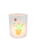 Mr. & Mrs. Panda Glas Windlicht Kaktus Luftballon ohne Spruch in Transparent