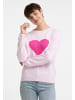 myMo Damen Strickpullover in Rosa