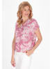 Usha Women Blouse in pink white
