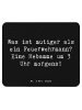 Mr. & Mrs. Panda Mouse Pad Spruch Mutige Hebamme mit Spruch in Schwarz