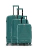 OBAGO 3 tlg. Kofferset GALINA in Grün (95L/64L/37L)