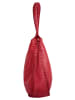 Samantha Look Shopper echt Leder in rot