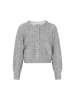 DreiMaster Vintage Women Cardigan in grey melange