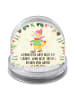 Mr. & Mrs. Panda Schneekugel Fuchs  Schlittschuhe mit Spruch in Naturpapier