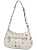 Guess Handtasche Emelie Logo Top Zip Shldr in Multi Logo