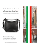 Florence Leder Schultertasche Florence Tasche schwarz ca. 38cm