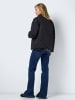 Noisy may Leichte Winter Steppjacke Dekoratives Oversize Design in Schwarz