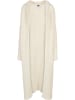 Urban Classics Urban Classics Damen Ladies Hooded Feather Cardigan in whitesand