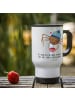Mr. & Mrs. Panda Thermobecher To Go Spinne Agathe Kaffee mit Spruch in Weiß