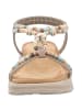 Artiker Keilsandalette in grau
