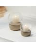 like. by Villeroy & Boch Windlicht Perlemor Home ø 15 x 16 cm beige in beige