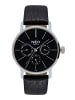 NEO Watch NEO Watch Armbanduhr aus Edelstahl in Schwarz/Silber