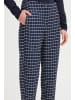 ICHI Freizeithose IHKATE Regular fit in PATRIOT BLUE CHECK