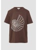 s.Oliver T-Shirt in 88D0_mokka