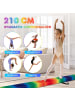 COSTWAY 210 cm Schwebebalken in Bunt