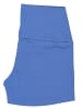 Alkato Alkato Damen Sport Shorts mit Hohem Bund in blau Modell 1