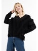 IZIA Strickpullover in Schwarz