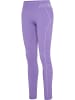 Hummel Hummel Leggings Hmlte Multisport Damen Dehnbarem Schnelltrocknend Nahtlosen in PAISLEY PURPLE/LAVENDER MELANG