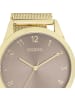 Oozoo Analog-Armbanduhr Oozoo Timepieces gold groß (ca. 40mm)