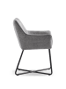 B&D Home 2er-Set: Esszimmerstuhl BREIGHT in Grau - (B)56 x (H)83 x (T)59 cm