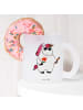 Mr. & Mrs. Panda Glas Tasse Einhorn Woodstock ohne Spruch in Transparent