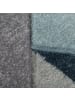 KADIMA DESIGN Langlebiger und pflegeleichter Designer-Teppich in Blau
