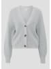 QS Strickjacke in 9400_grau meliert