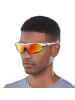 YEAZ SUNRAY sport-sonnenbrille weiß/schwarz/rot in weiß