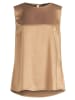 Betty Barclay Schlupfbluse unifarben in Golden Camel