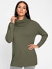Heine Longpullover in khaki