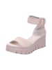 rieker Keilsandalette in beige