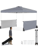 COSTWAY Pavillon 3x3 m in Grau