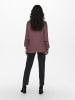 ONLY Strickpullover in Rose Brown