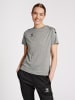 Hummel Hummel T-Shirt Hmlcore Multisport Damen Schnelltrocknend in GREY MELANGE