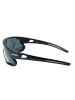 YEAZ SUNRISE Sport-Sonnenbrille Black in schwarz