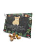 Mr. & Mrs. Panda Hunde Adventskalender Corgie mit Spruch in Kreidetafel