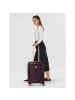 Polestream Paris 4 Rollen Kabinentrolley 55 cm mit Dehnfalte in amethyst metallic
