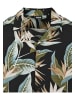 Urban Classics Short Sleeve Shirt in black/blossom