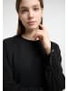 DreiMaster Maritim Damen Sweatshirt Mit Rundhals in Schwarz