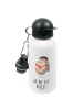 Mr. & Mrs. Panda Kindertrinkflasche Eule Frankreich mit Spruch in Weiß