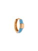 IZIA Women Earrings in Rose Gold Turquoise
