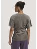 Hessnatur Hessnatur Samt T-Shirt Slim aus TENCEL™ Modal mit Bio-Baumwolle in silbergrün